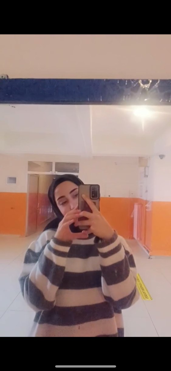 Gri Çizgili Transparan Triko Boğazlı Kazak - Görsel 3