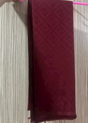 Bordo  Kadın  Şal - Görsel 3