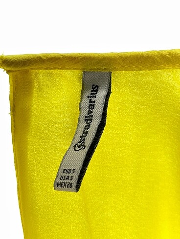 s Beden sarı Renk Stradivarius Bluz %70 İndirimli.