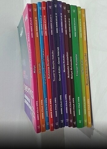Smmm staja giriş sınabı hazırlık kitap seti ve dergi seti