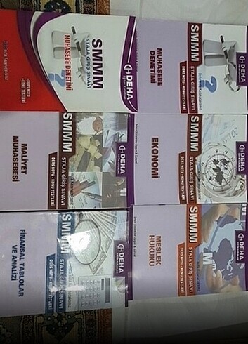 Beden Smmm staja giriş sınabı hazırlık kitap seti ve dergi seti