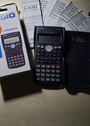  Beden Renk Casio bilimsel hesap makinesi sıfır