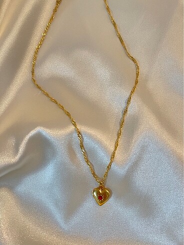 American Vintage Açılır Kalp Kolye