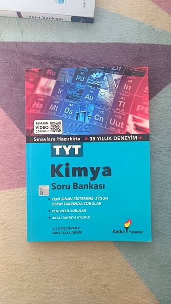 Tyt kimya soru Bankası aydın yayınları 