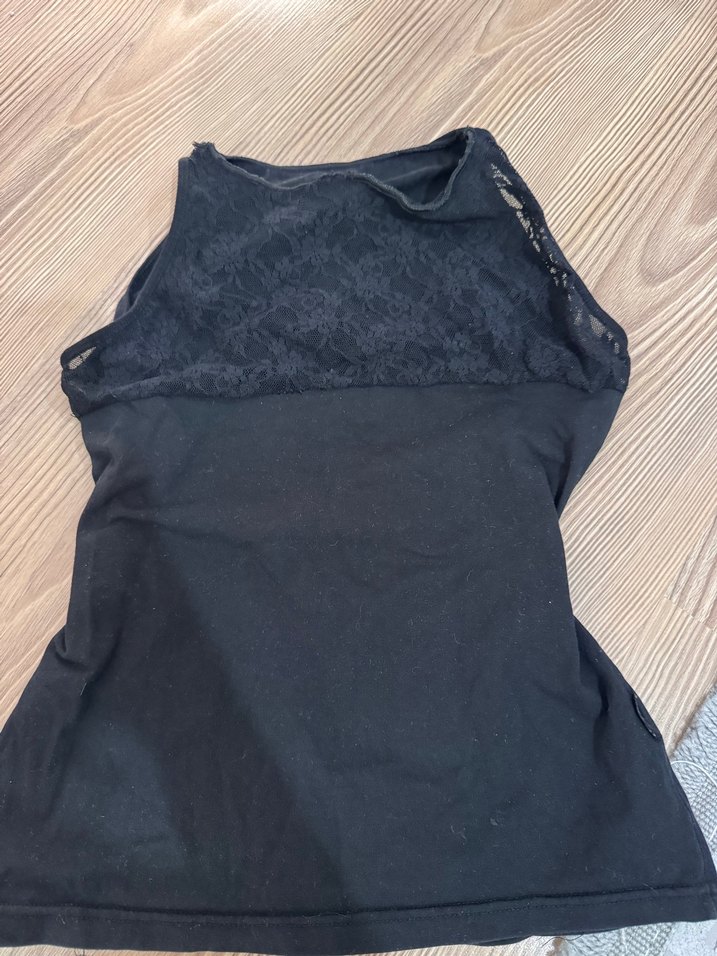 Siyah sırt dekolteli Atlet - Görsel 2