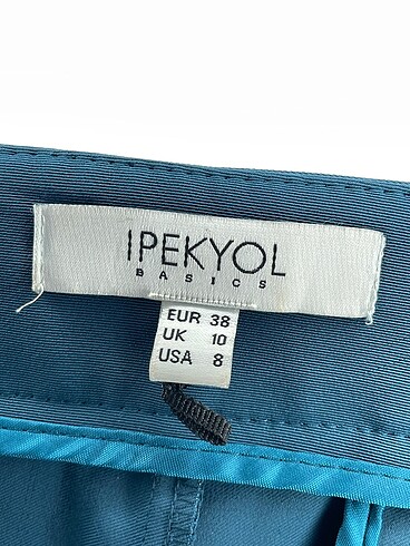 38 Beden çeşitli Renk ipekyol Kumaş Pantolon %70 İndirimli.