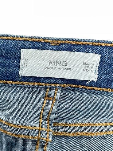 38 Beden mavi Renk Mango Jean / Kot %70 İndirimli.