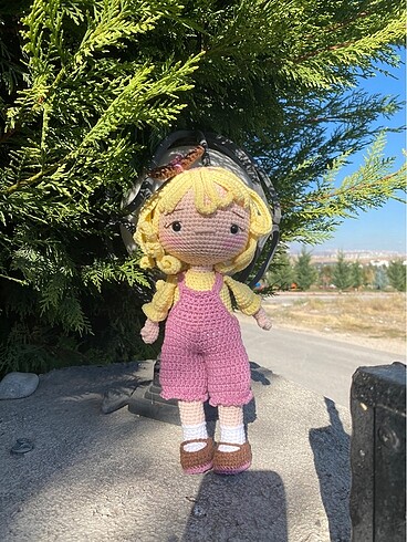 Beden Amigurumi kız bebek (HAZIR ÜRÜN)