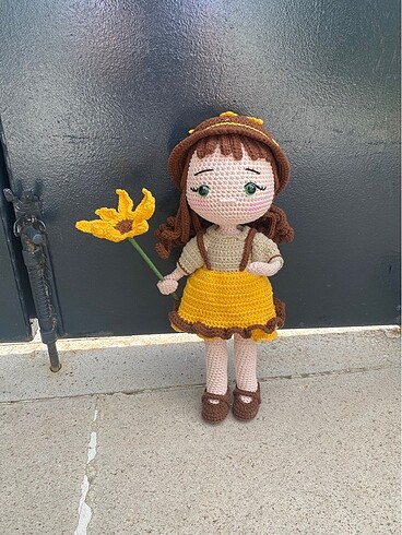 Beden Amigurumi kız bebek ( HAZIR ÜRÜN )