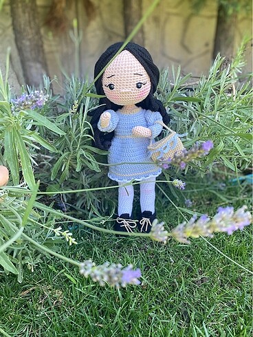 Beden Amigurumi kız bebek HAZIR ÜRÜN