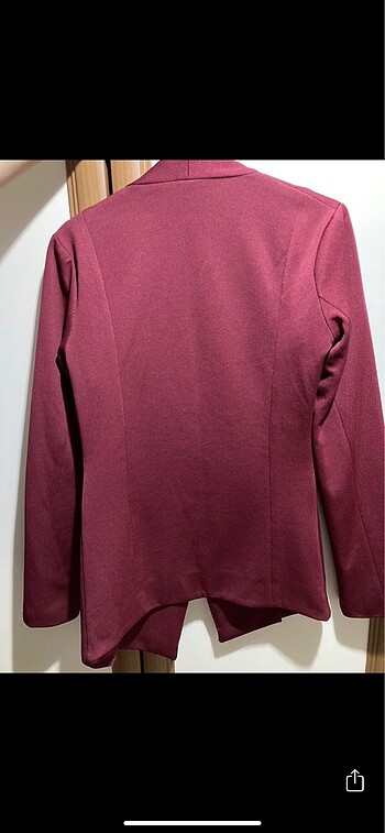 36 Beden bordo Renk Blazer ceket