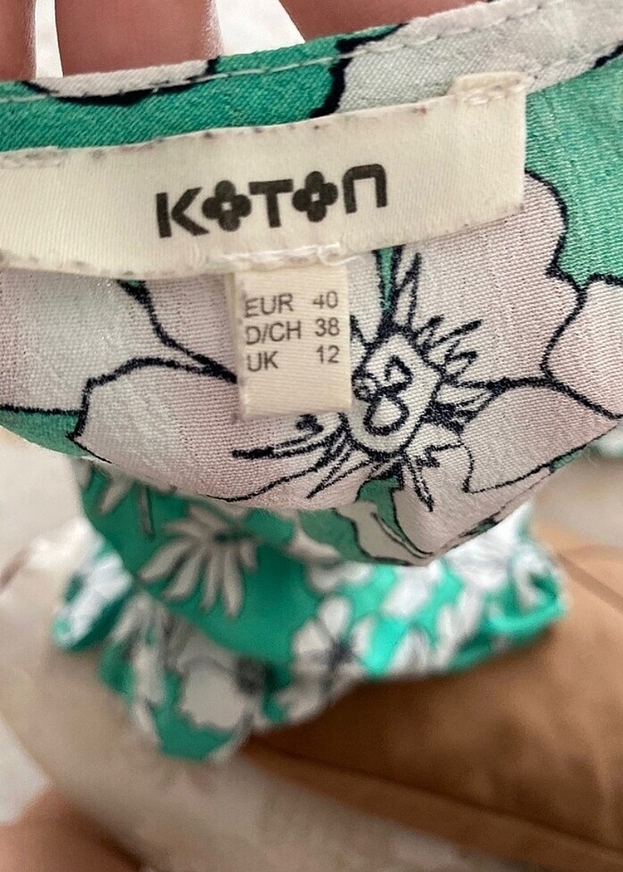 Kruvaze yaka elbise - Görsel 2