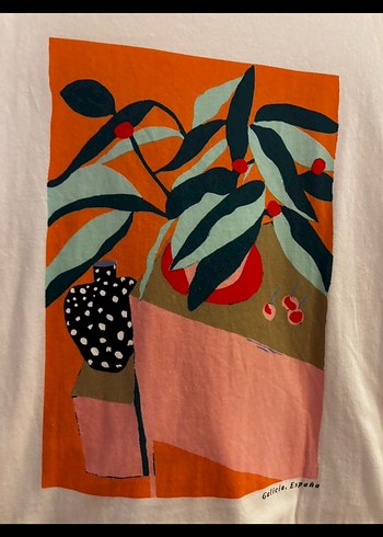 Hm baskılı tişört - Görsel 4