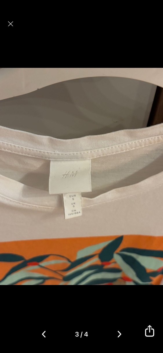 Hm baskılı tişört - Görsel 3