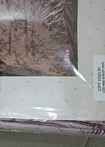 Beden Bej Nakışlı Elsa Nevresim Takımı