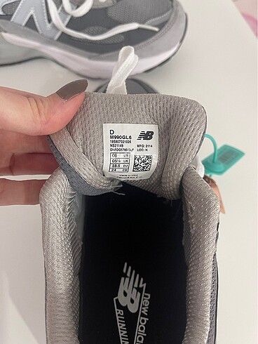 38,5 Beden gri Renk New Balance 990 Kadın Ayakkabı