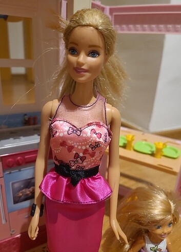  Beden Renk barbie ve kızı