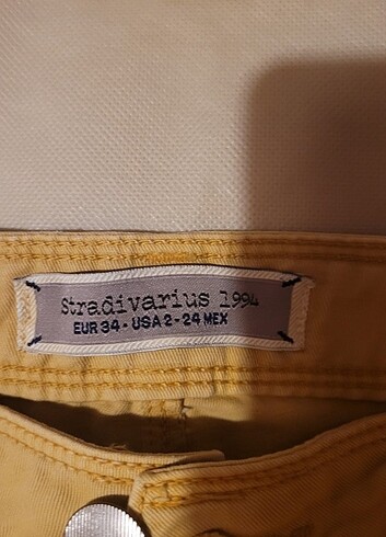34 Beden camel Renk stradivarius marka şort