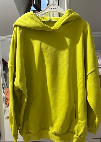 Kadın Oversize Kapüşonlu Sweatshirt