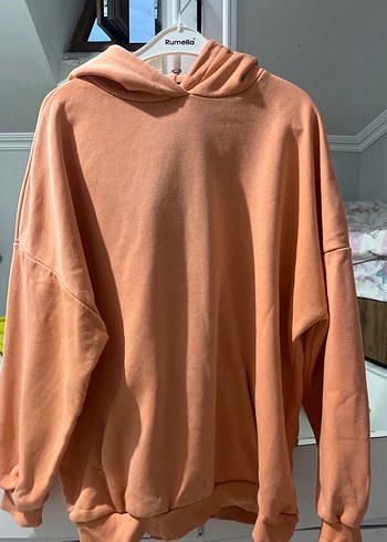Kadın Kapüşonlu Salaş Sweatshirt