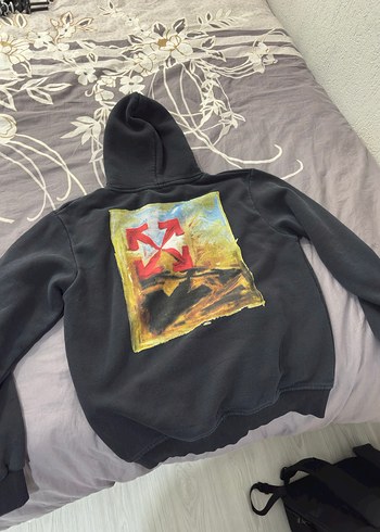 OFF WHİTE SİYAH SWEATSHİRT - Görsel 3