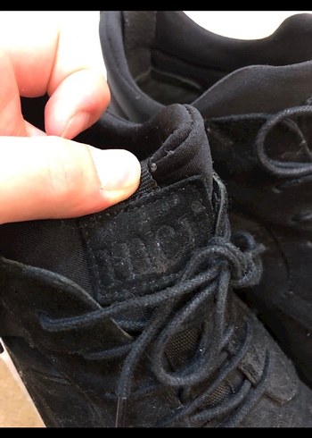 Siyah süet İNCİ BOT - Görsel 3