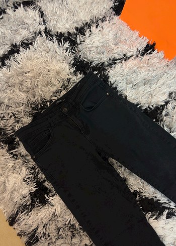 Siyah kot pantolon - Görsel 2