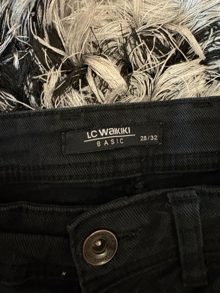 Siyah kot pantolon - Görsel 3