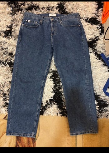 Calvin Klein Klasik Mavi Denim Jean Calvin Klein