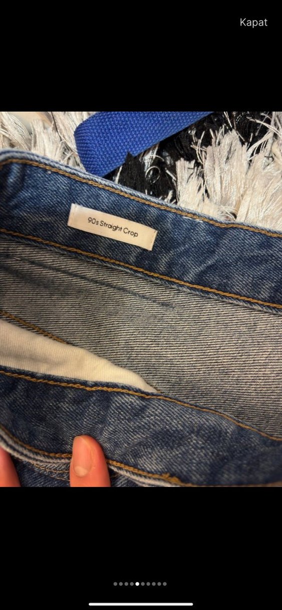 Klasik Mavi Denim Jean CALVİN KLEİN — görsel 6/11