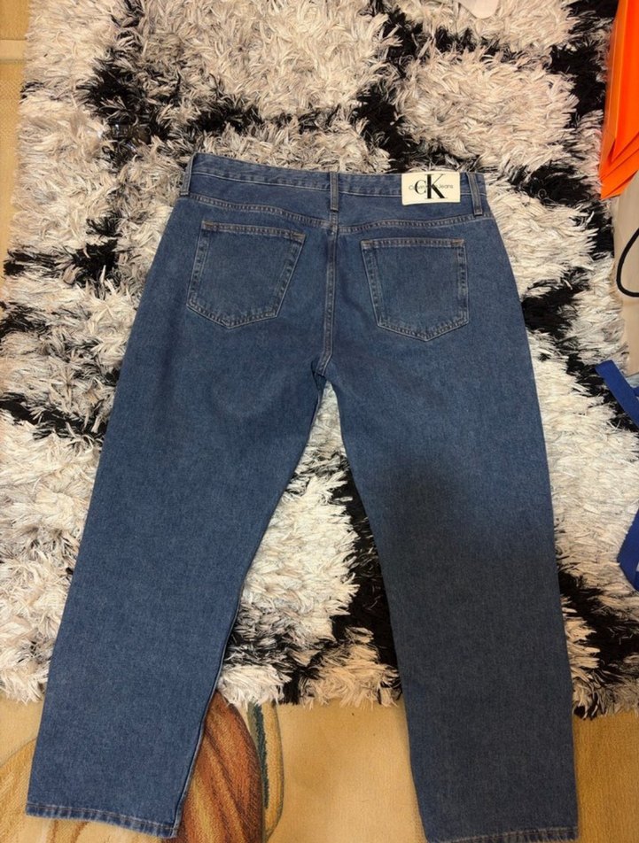 Klasik Mavi Denim Jean CALVİN KLEİN — görsel 2/11