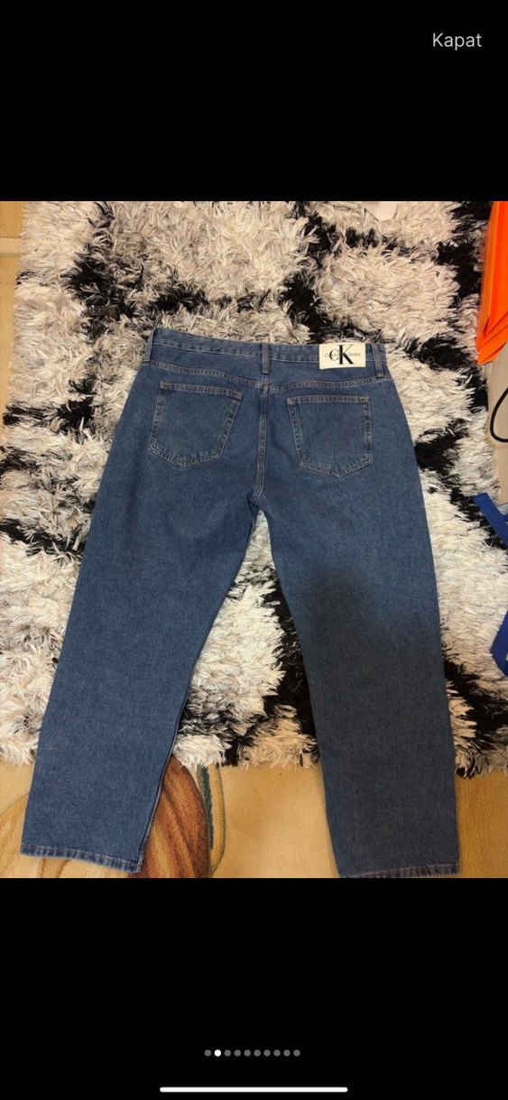 Klasik Mavi Denim Jean CALVİN KLEİN — görsel 3/11
