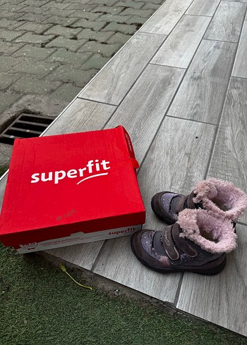 Kızlar için Mor Kürklü Superfit Botlar - Görsel 5