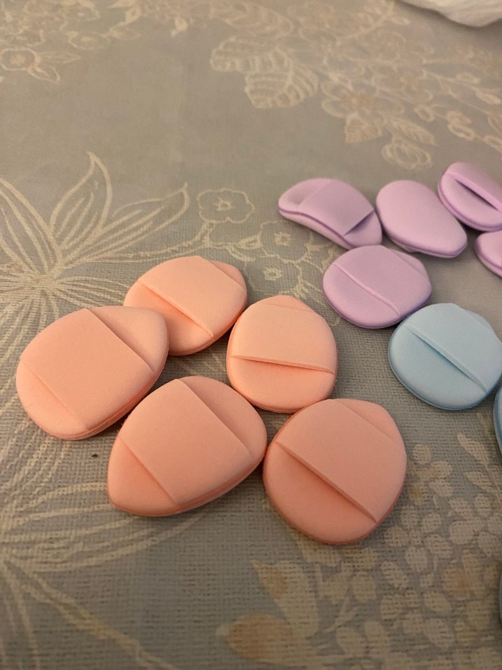 (3 lü)Pastel Renklerde Çoklu Makyaj Süngeri Seti - Görsel 3