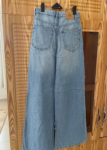 Bershka Wide Leg Jean - Görsel 5