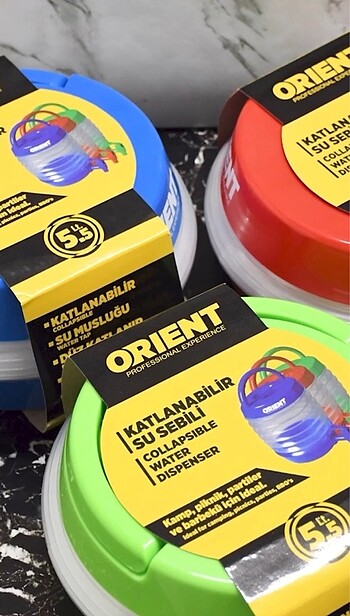  Beden Katlanabilir su sebili 5.5 L