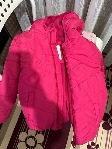 4 Yaş Beden pembe Renk LCW pembe mont