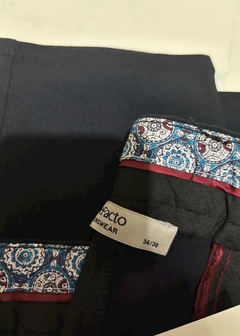 34 Beden Erkek 35/30 defacto Kumaş Pantolon