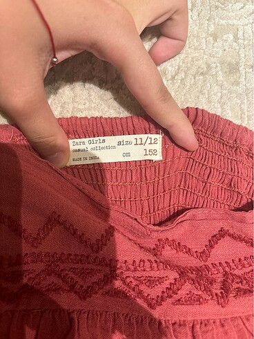 11-12 Yaş Beden Zara Kids/ Kız çocuk eteği