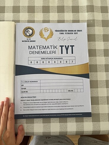  Tyt Matematik Deneme