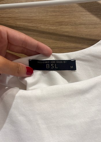 m Beden beyaz Renk Beyaz Asimetrik Askılı Kısa Crop Top