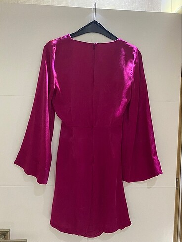 Zara Saten Elbise - Görsel 7