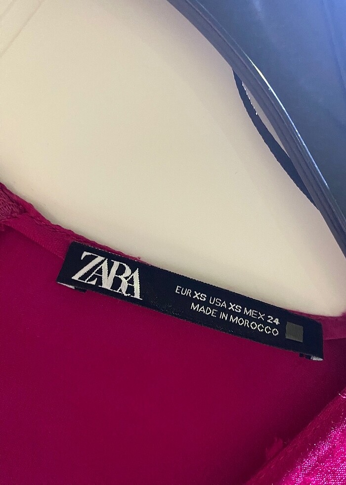 Zara Saten Elbise - Görsel 5