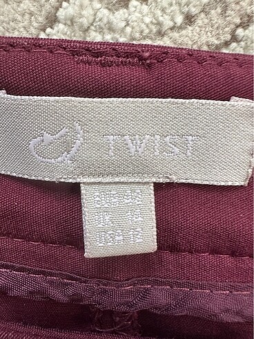 42 Beden İpekyol Bordo Pantalon