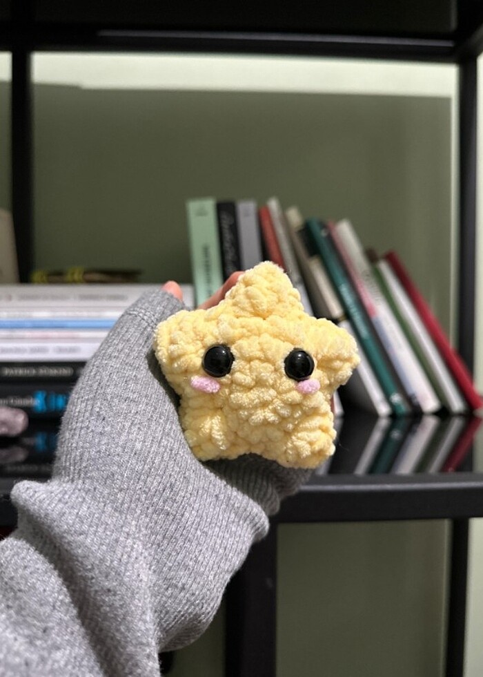 peluş yıldız anahtarlık  - Görsel 2