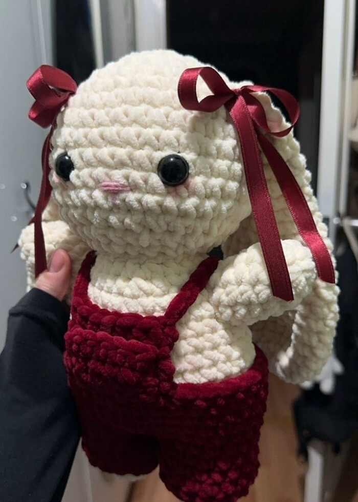 cherry coquette bunny - Görsel 3