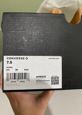 38 Beden orijinal converse chuck taylor