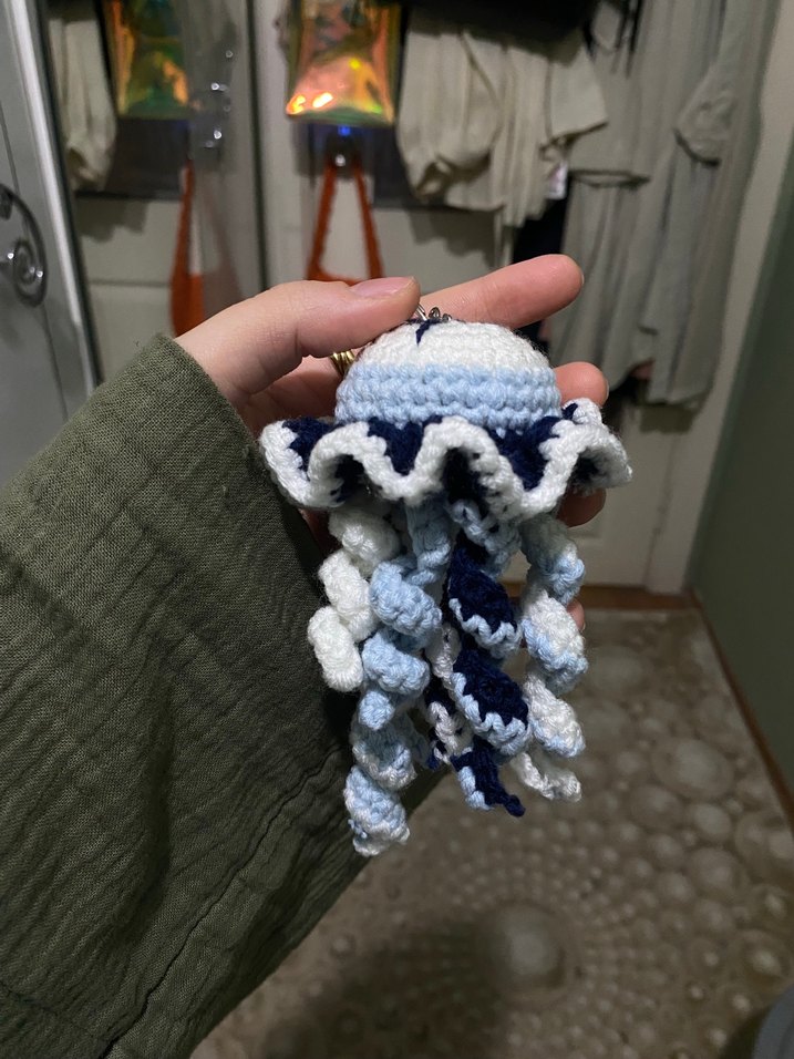 jellyfish charm - Görsel 3