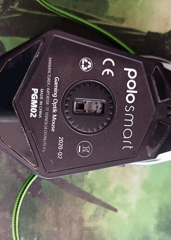 Yeşil Kablolu Oyuncu Mouse - Görsel 3