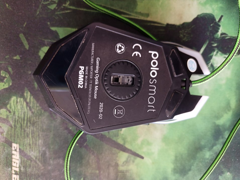 Yeşil Kablolu Oyuncu Mouse - Görsel 3